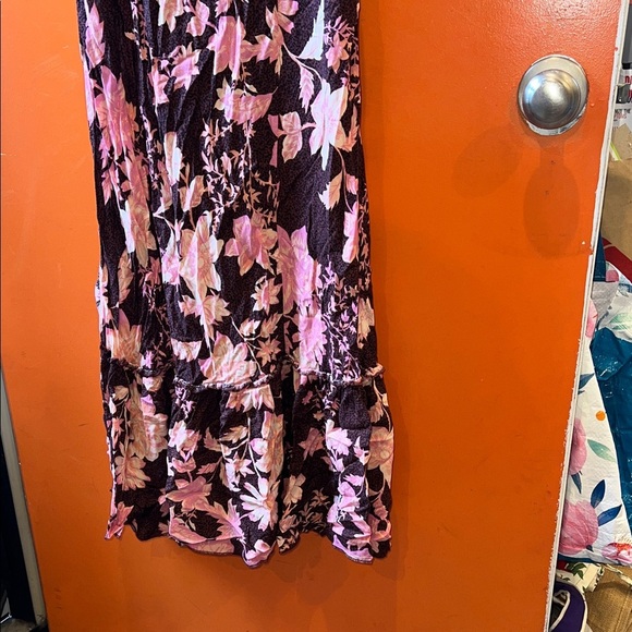 Intimately Free People Floral Ruffle Women's Maxi Dress - Picture 3 of 8